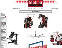 Tablet Screenshot of malchiautomotiveequipment.com